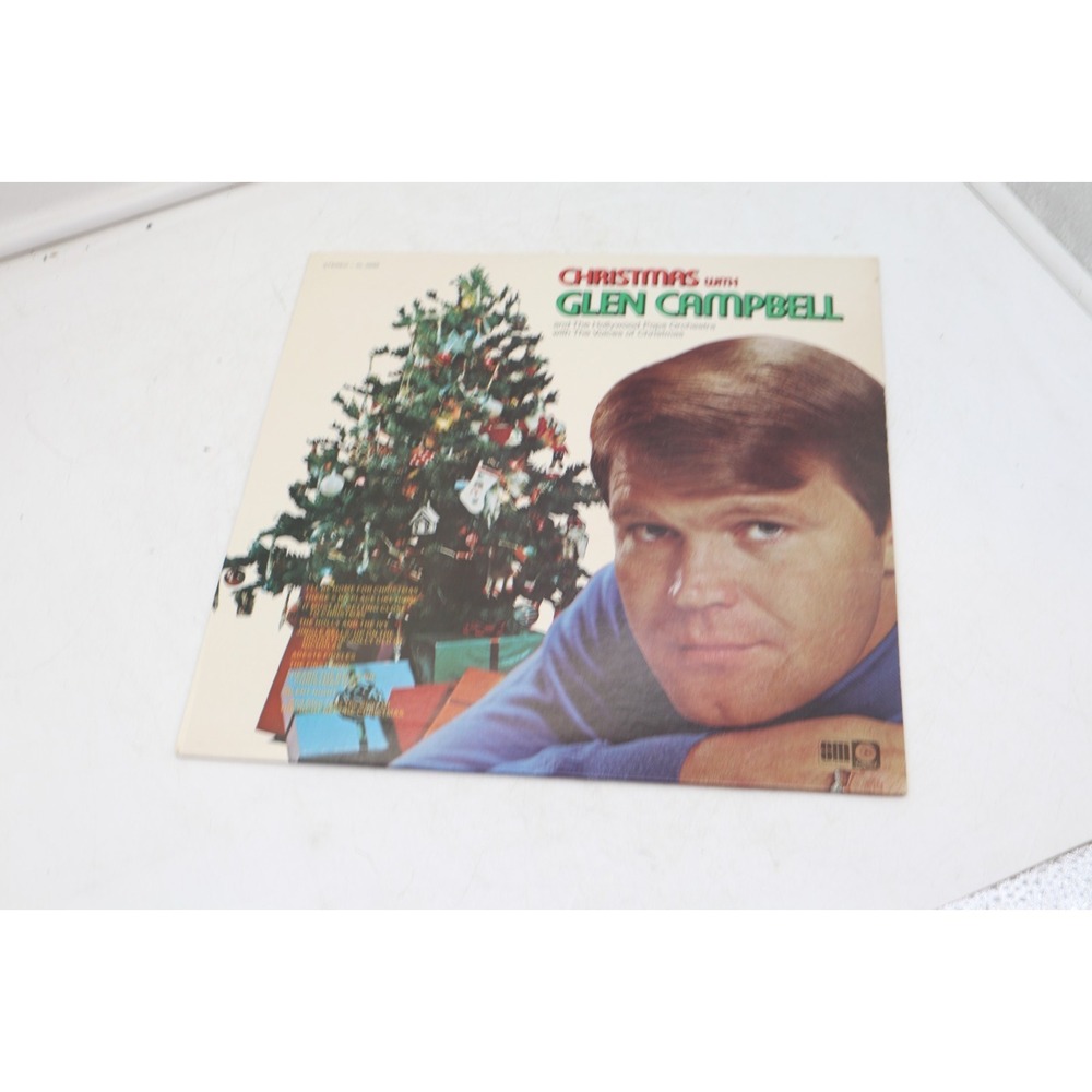 Vintage Glen Campbell Christmas Vinyl LP | SM-6699 | Hollywood Pops Orchestra - Picture 5 of 5